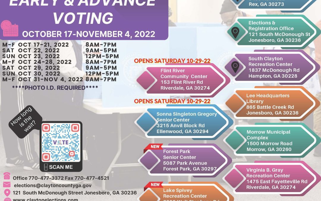 Early and Advance Voting