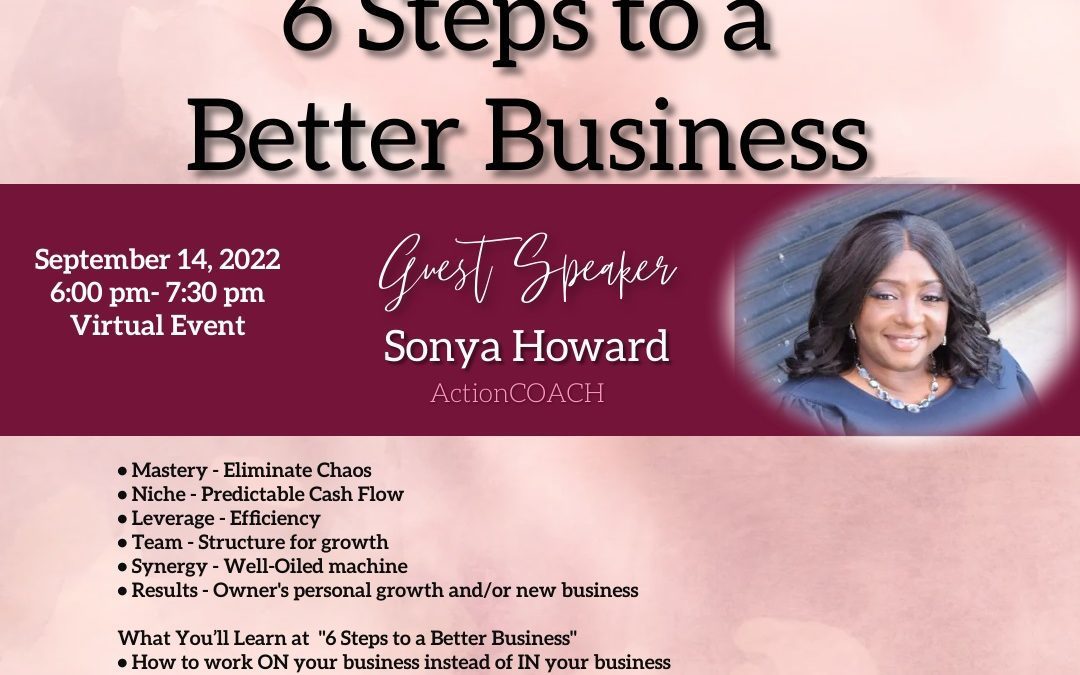 6 Steps to Better Business