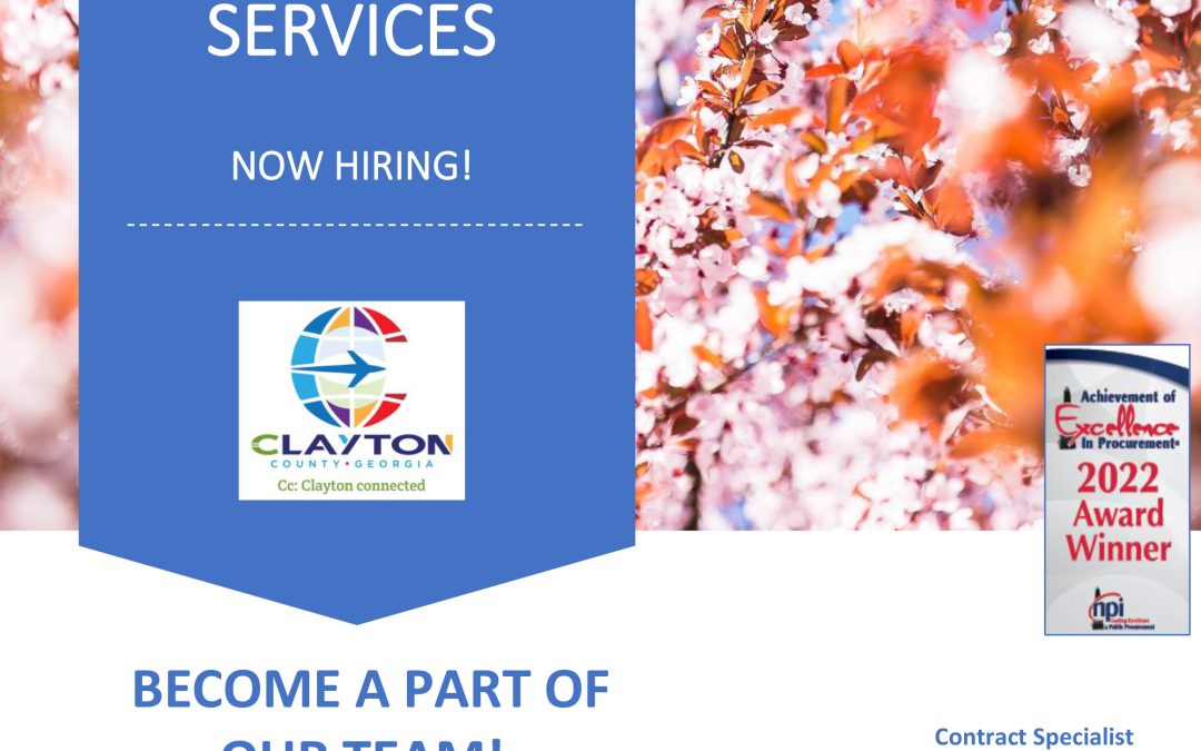 Central Services is Hiring!