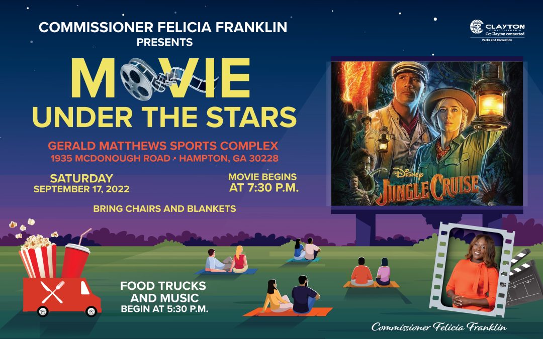 Commissioner Felicia Franklin presents Movie Under the Stars