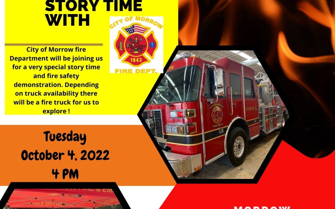Clayton County Library System, Morrow Branch Fire Fighter Story Time