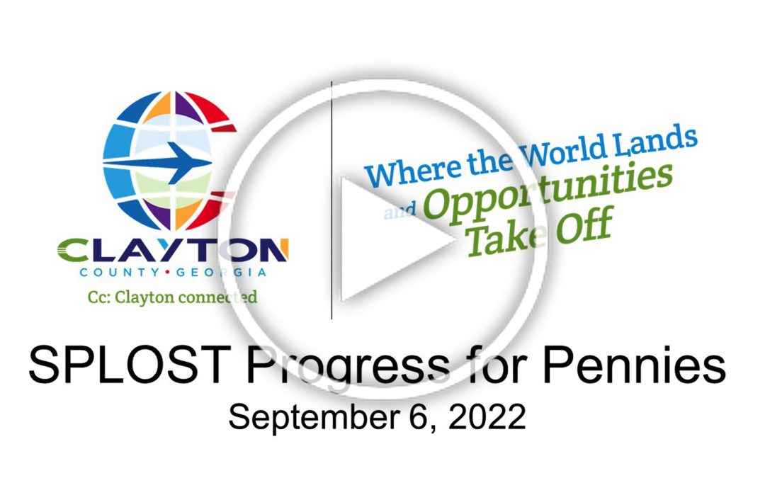SPLOST Progress of Pennies, September 6, 2022