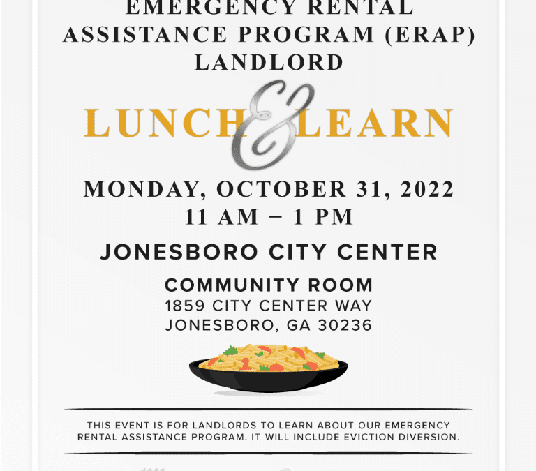 Lunch and Learn – October 31, 2022
