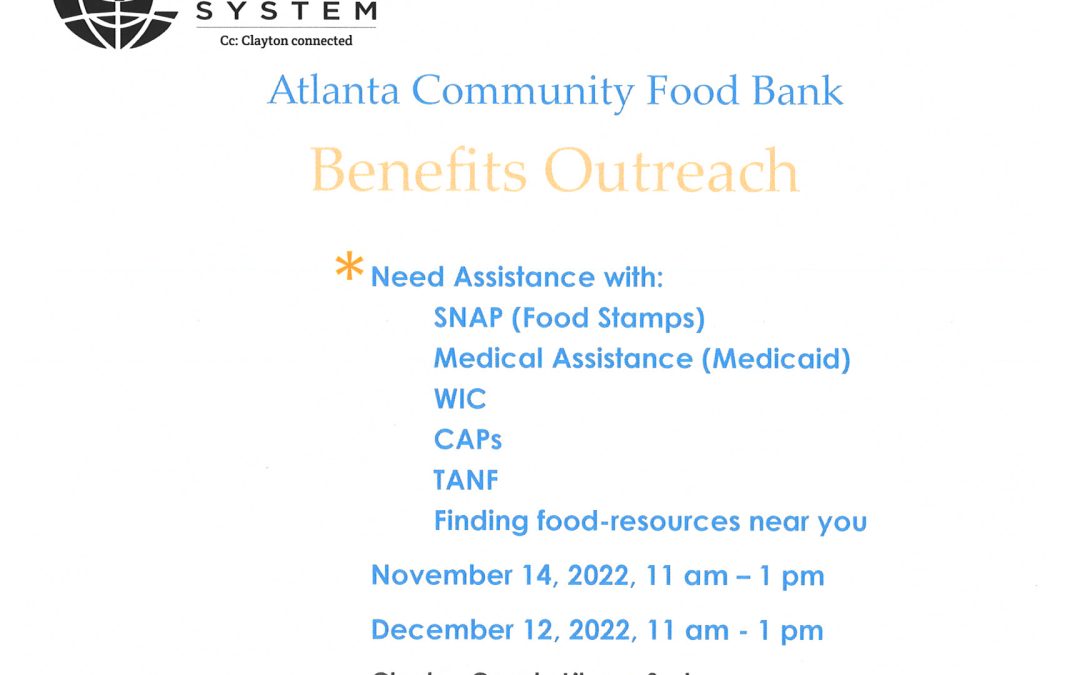 Forest Park Branch Library: Benefits Outreach with Atlanta Community Food Bank