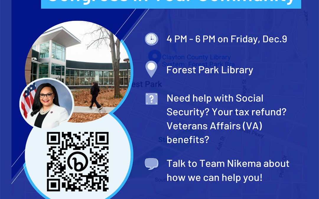 Clayton County Library System: Congress in Your Community at Forest Park Library