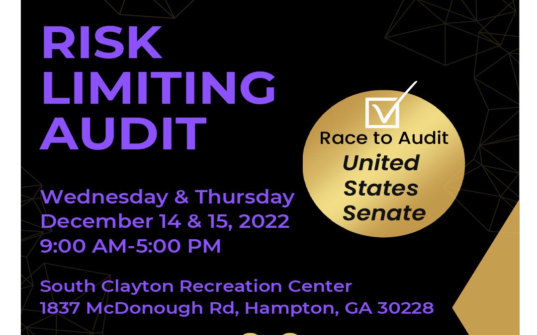 Risk Limiting Audit: United States Senate Race