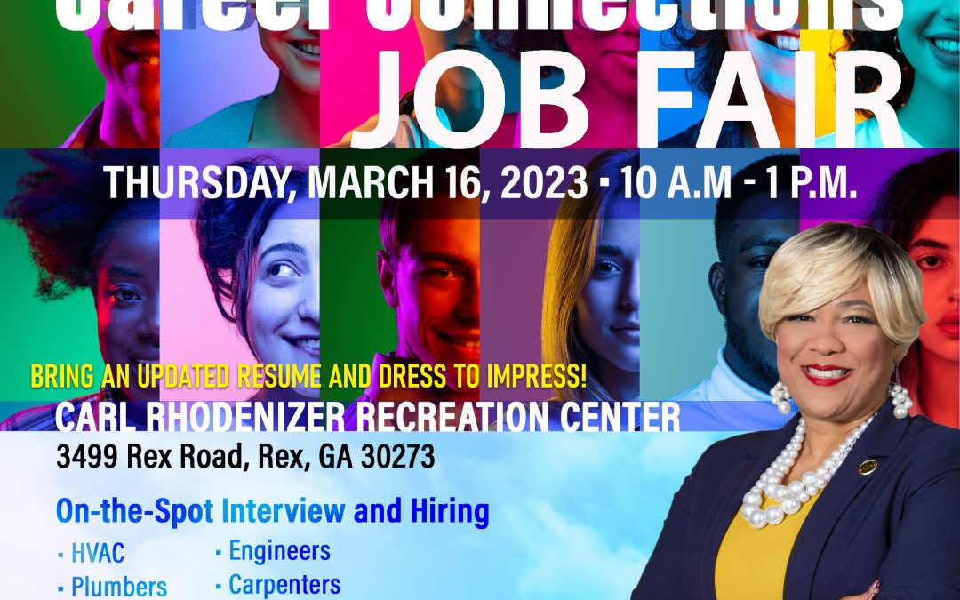 Career Connections Job Fair Thursday, March 16, 2023