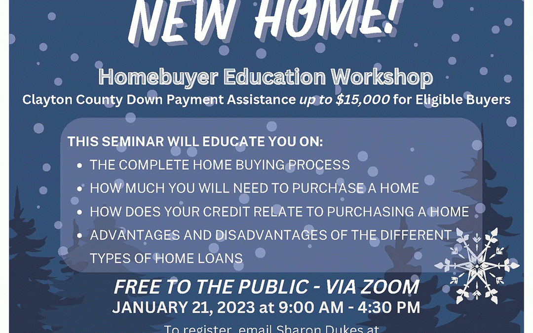 Clayton County Homebuyer Education Seminar