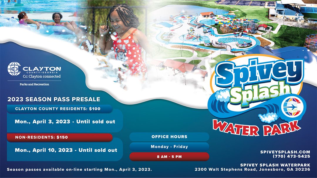 2023 Spivey Splash Water Park Season Pass Presale