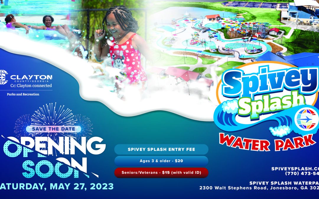 Save the Date: Spivey Splash Water Park Opening May 27, 2023