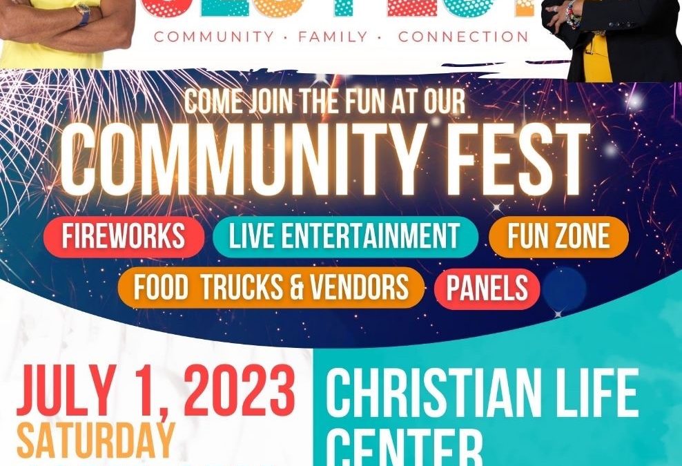Commissioner Anderson and Christian Life to Host Free Community Fest