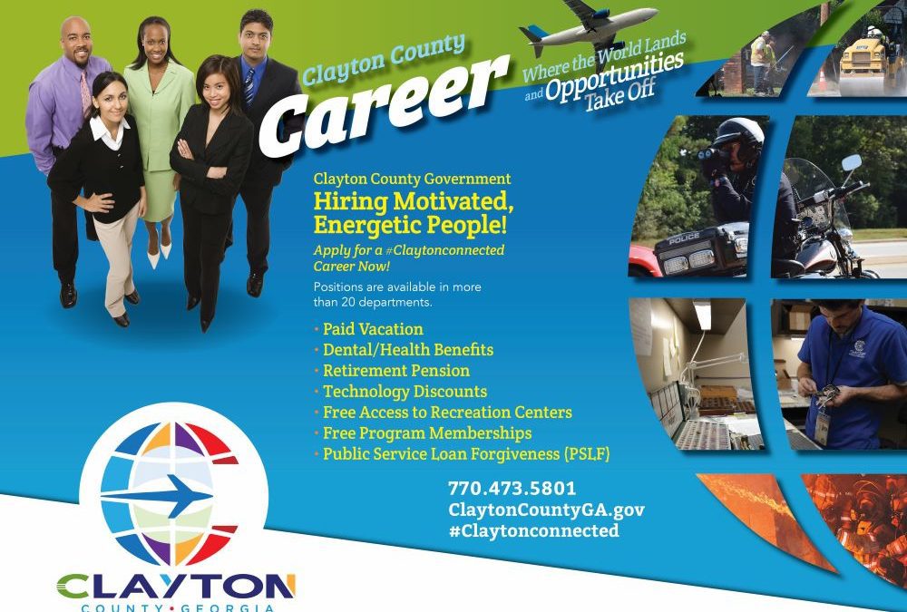 Clayton County Government is Hiring!