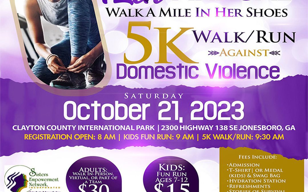 Sisters Empowerment Network, Inc.’s 12th Annual 5K Walk/Run Against Domestic Violence