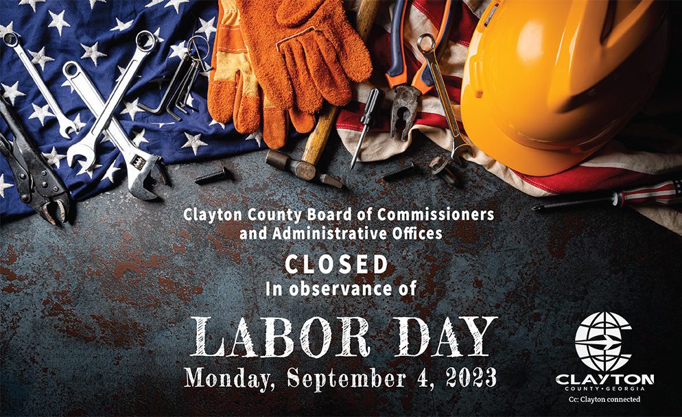 Offices will be closed in observance of Labor Day