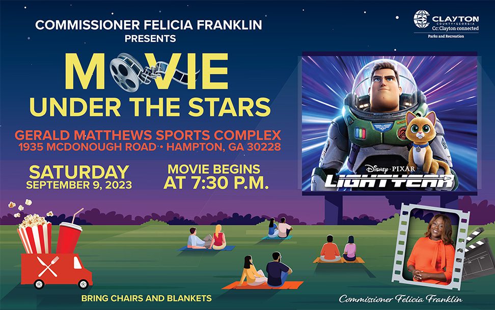 Commissioner Felicia Franklin Presents Movie Under The Stars
