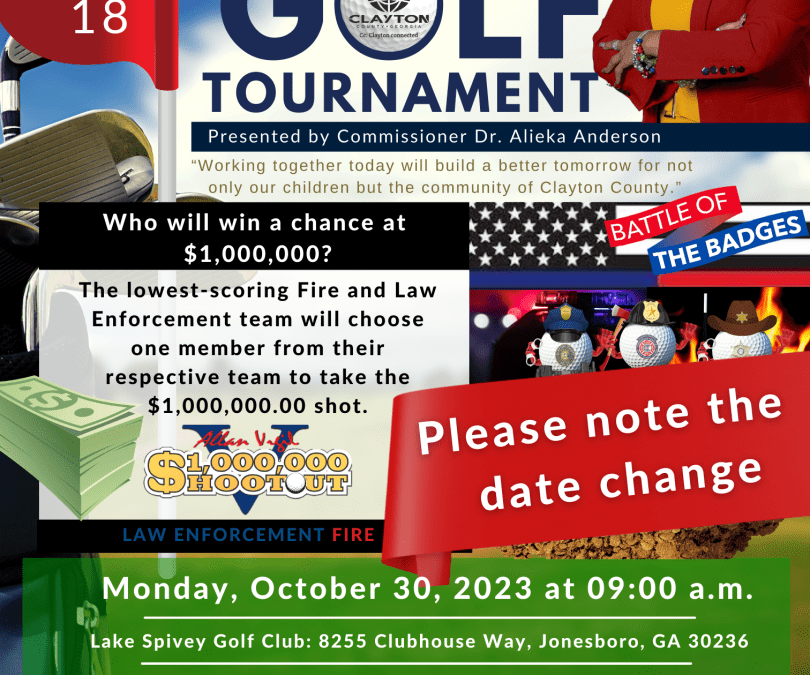 Commissioner Anderson to Host 2nd Annual 18 Holes for Heroes Public Safety Golf Tournament