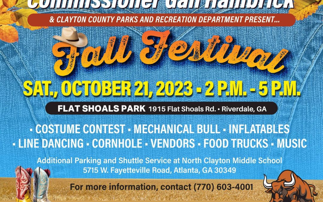 Commissioner Gail Hambrick Presents Fall Festival 2023
