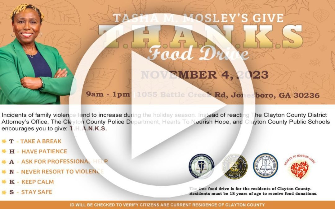 Give T.H.A.N.K.S. Food Drive