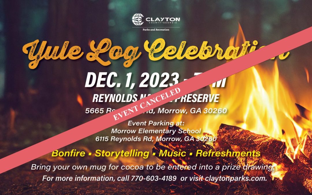 Event Canceled – Yule Log Celebration