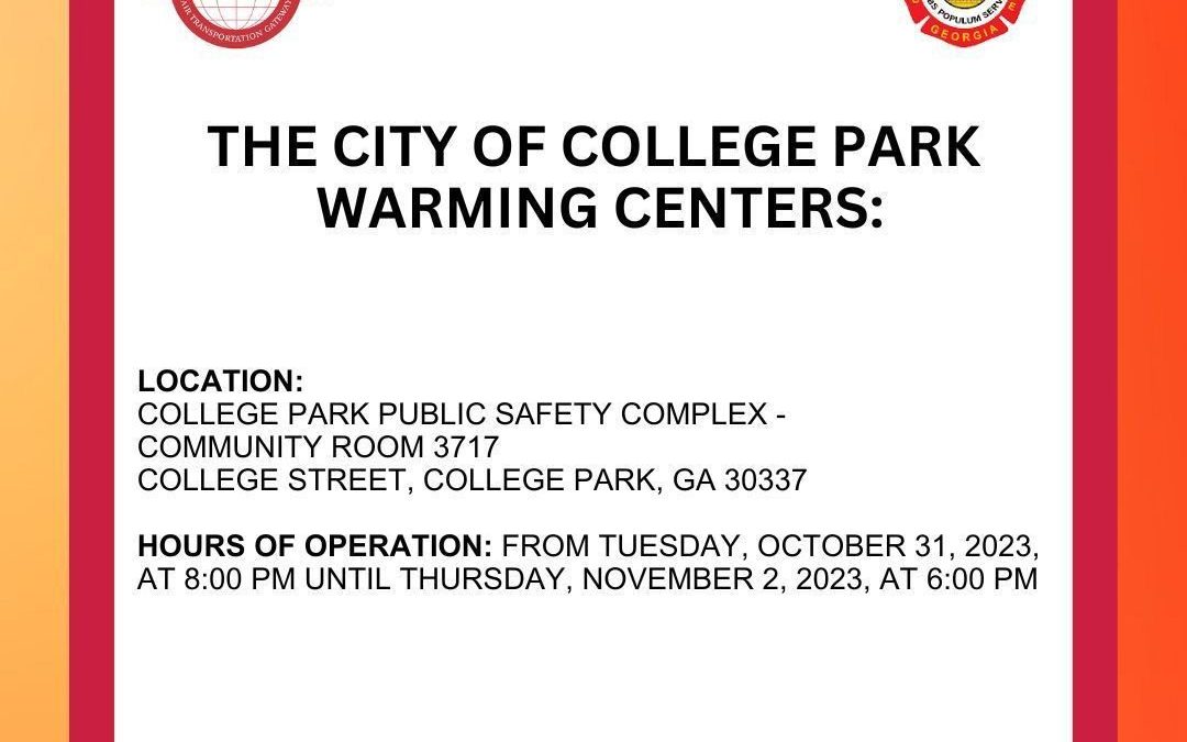 City of College Park Warming Centers