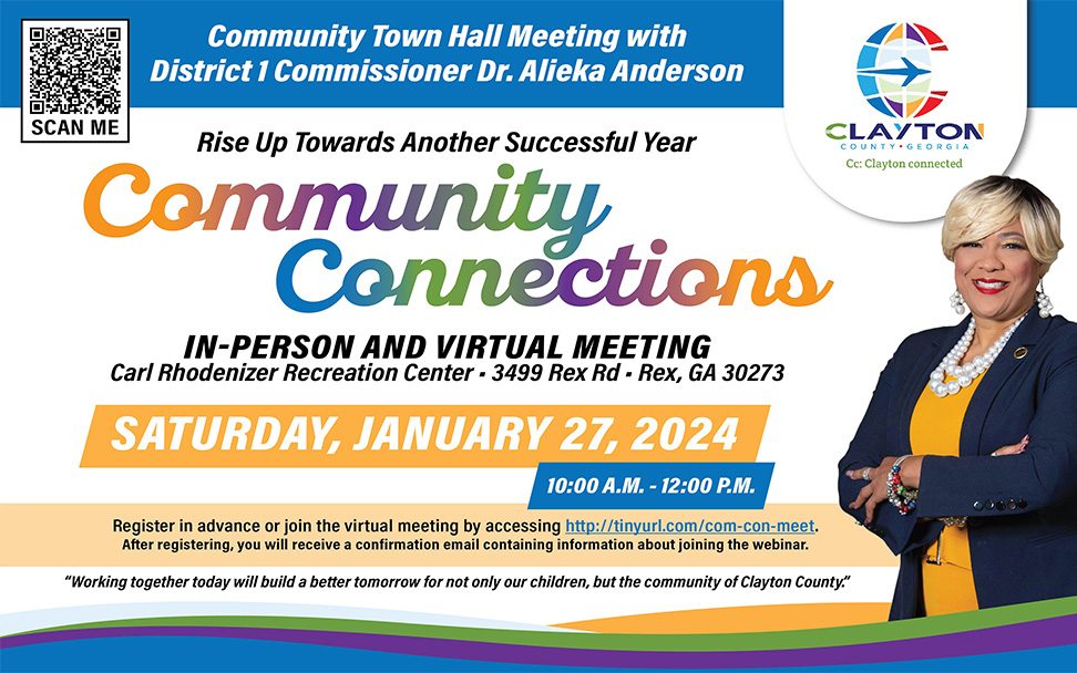 District 1 Community Connections Town Hall Meeting