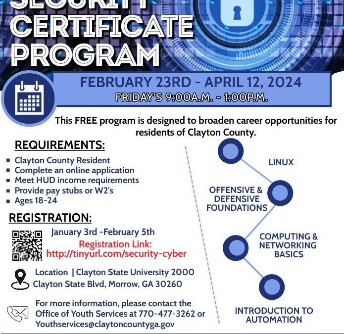 Cyber Security Certificate Program