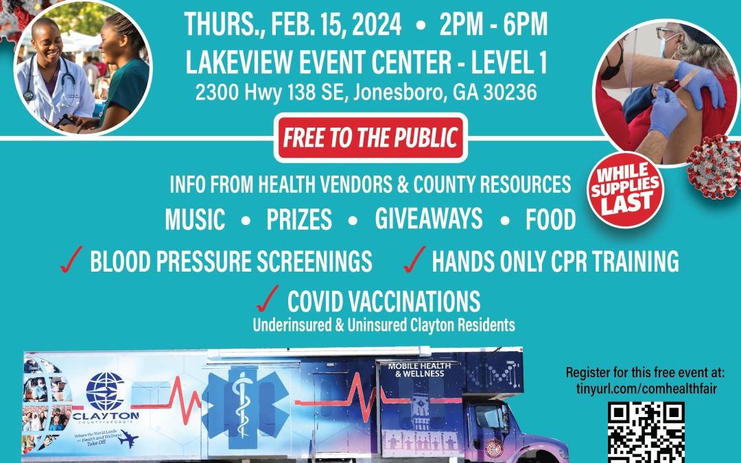Vaccinate Clayton: Community Health Fair