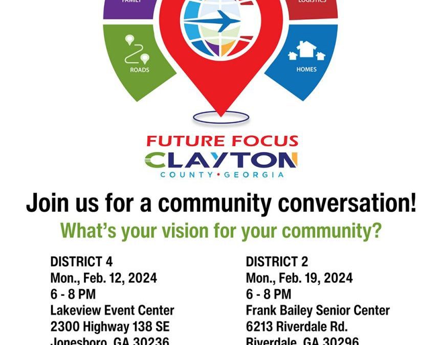 Update: NEWS RELEASE: Residents Feedback Wanted to Future Focus Clayton Initiative