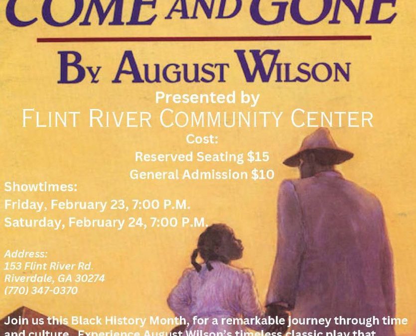 Joe Turner’s Come and Gone presented by Flint River Community Center