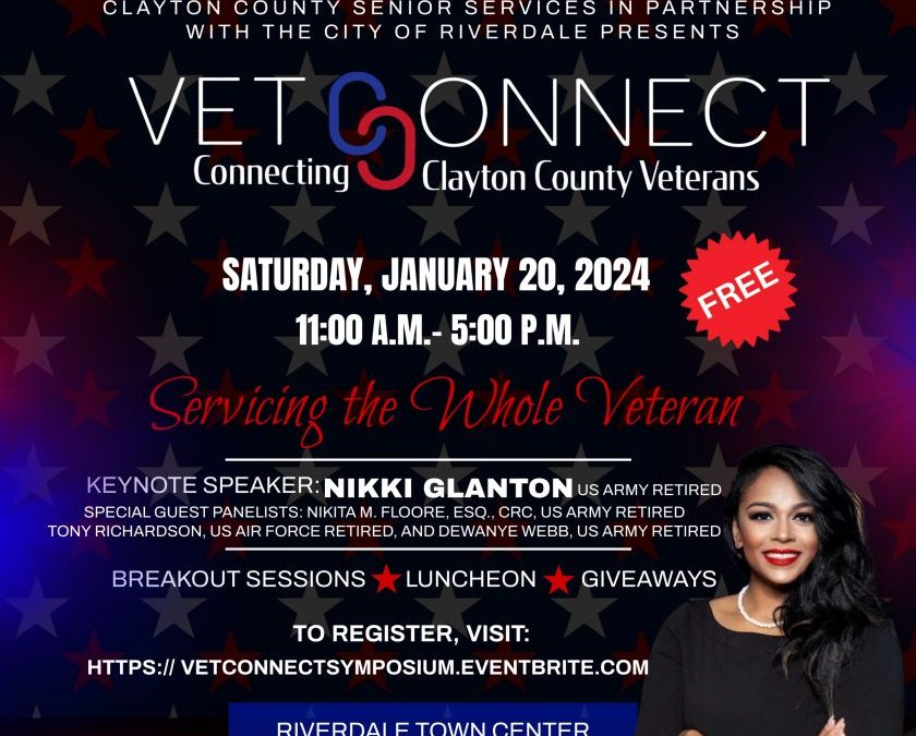 Clayton County Senior Services Presents VetConnect 2024