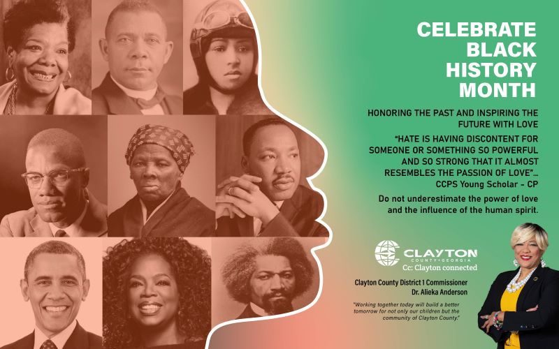 Celebrate Black History Month Flyer