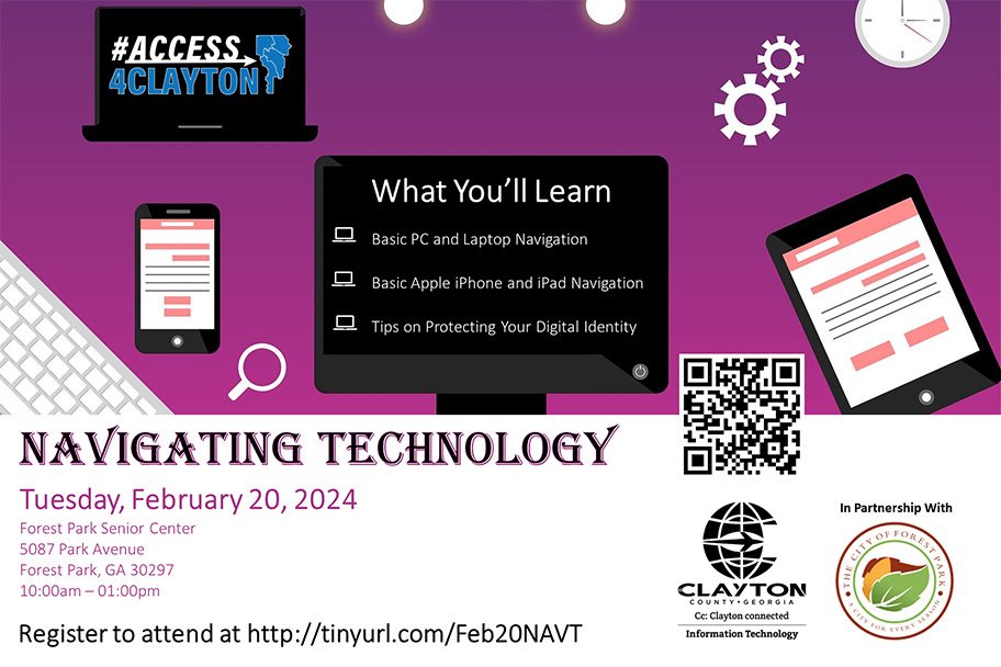 February 20, 2024 Navigating Technology Training