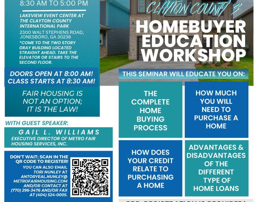 Homebuyer Education Workshop