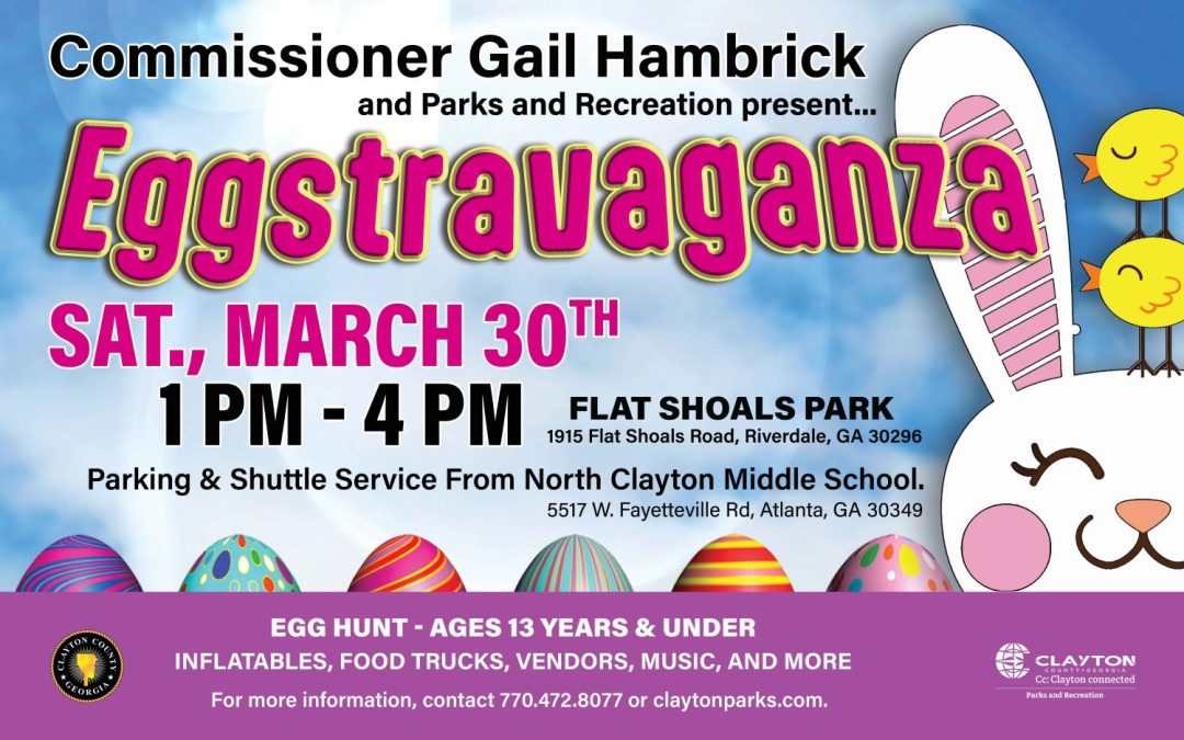District 2 Commissioner Gail Hambrick and Parks and Recreation Eggstravaganza