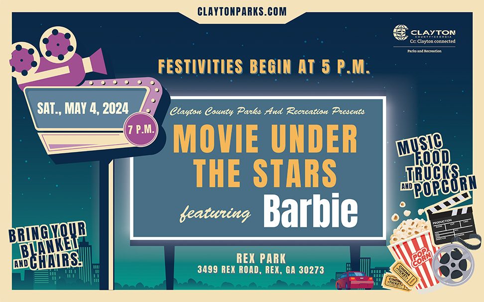 Clayton County Parks and Recreation presents A Movie Under the Stars