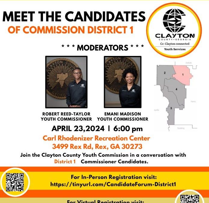 Clayton County Candidate Forum District 1