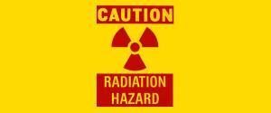 Caution Radiation Hazard sign