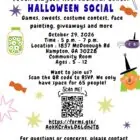 halloween social graphic